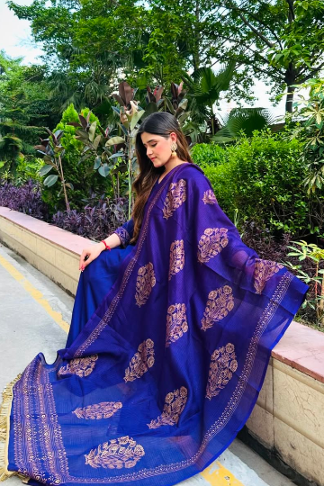 Royal purple elegance suit set